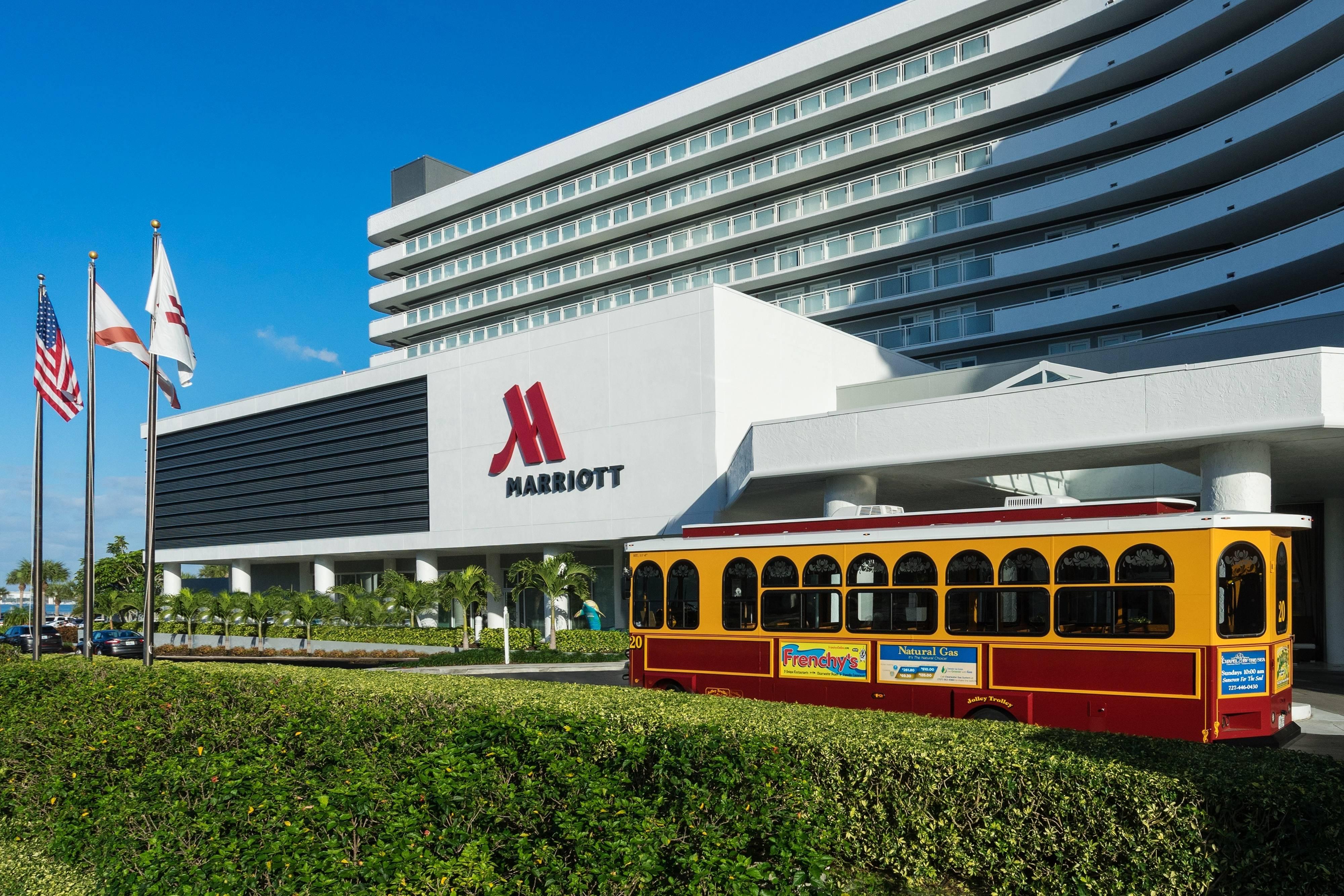 Clearwater Beach Marriott Resort On Sand Key Exteriér fotografie