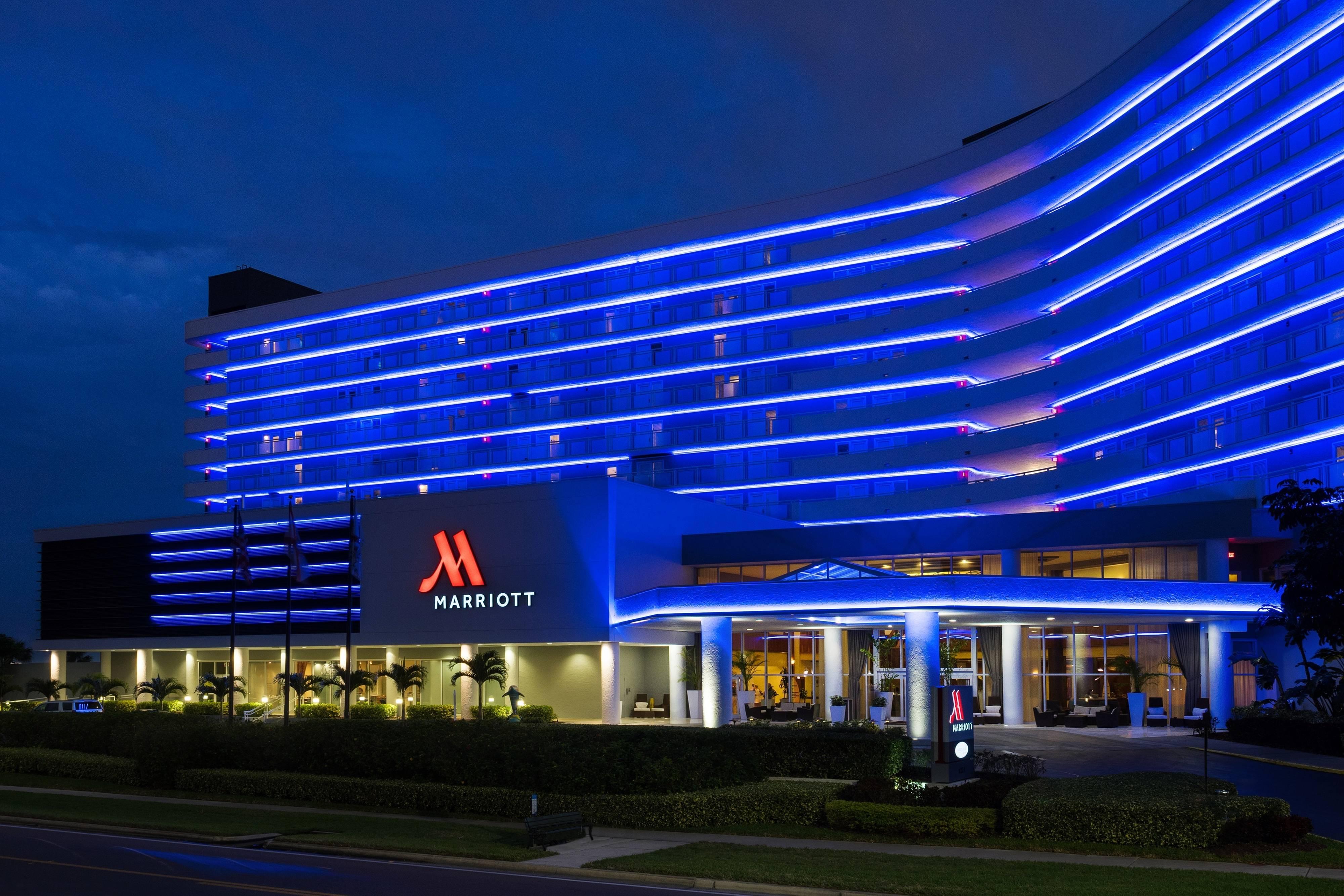 Clearwater Beach Marriott Resort On Sand Key Exteriér fotografie